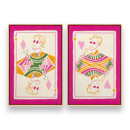 [Color:American Maple], Picture of art in a American Maple frame