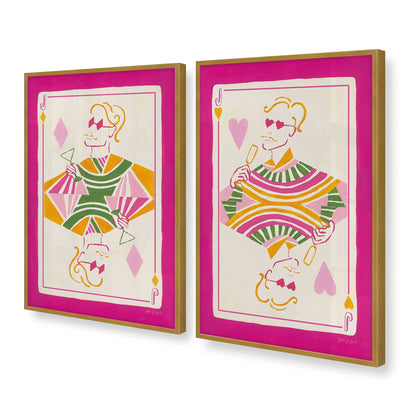 [Color:Polished Gold], Picture of art in a Polished Gold frame at an angle