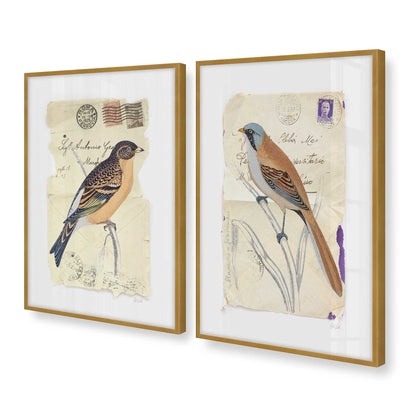 [Color:Polished Gold], Picture of art in a Polished Gold frame at an angle
