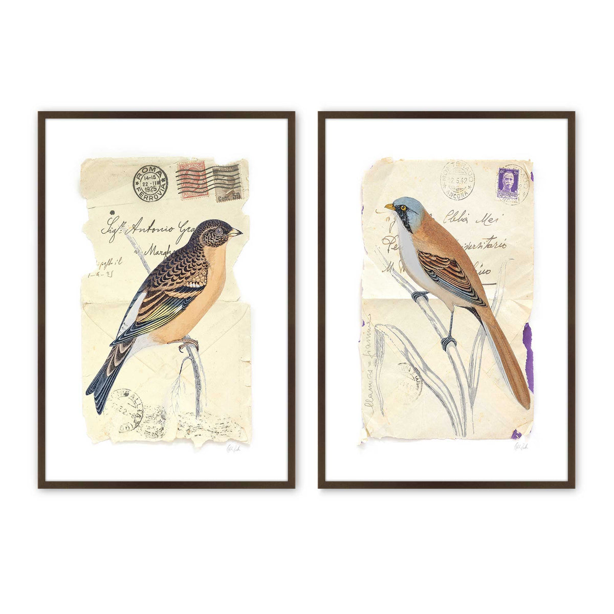 [Color:Belvinder Brown], Picture of art in a Belvinder Brown frame