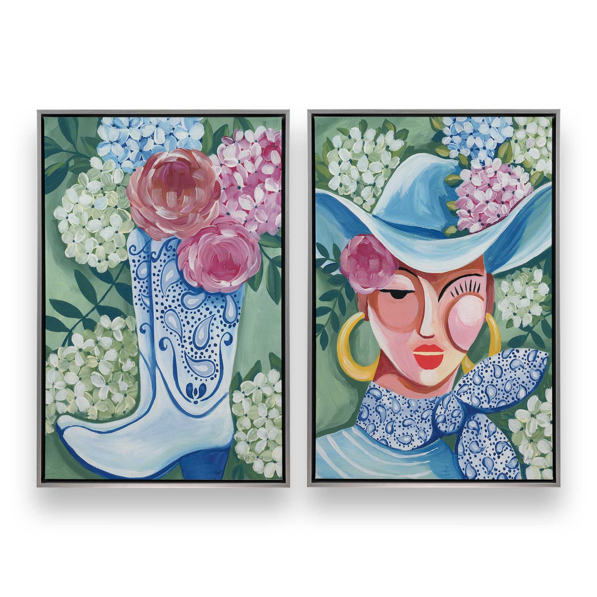 [Color:Polished Chrome], Picture of art in a Polished Chrome frame