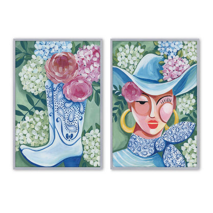 [Color:Polished Chrome], Picture of art in a Polished Chrome frame