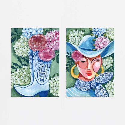 [color:Rolled Print], Picture of close up of art