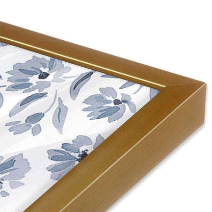 [Color:Polished Gold], Picture of art in a Polished Gold frame of the corner