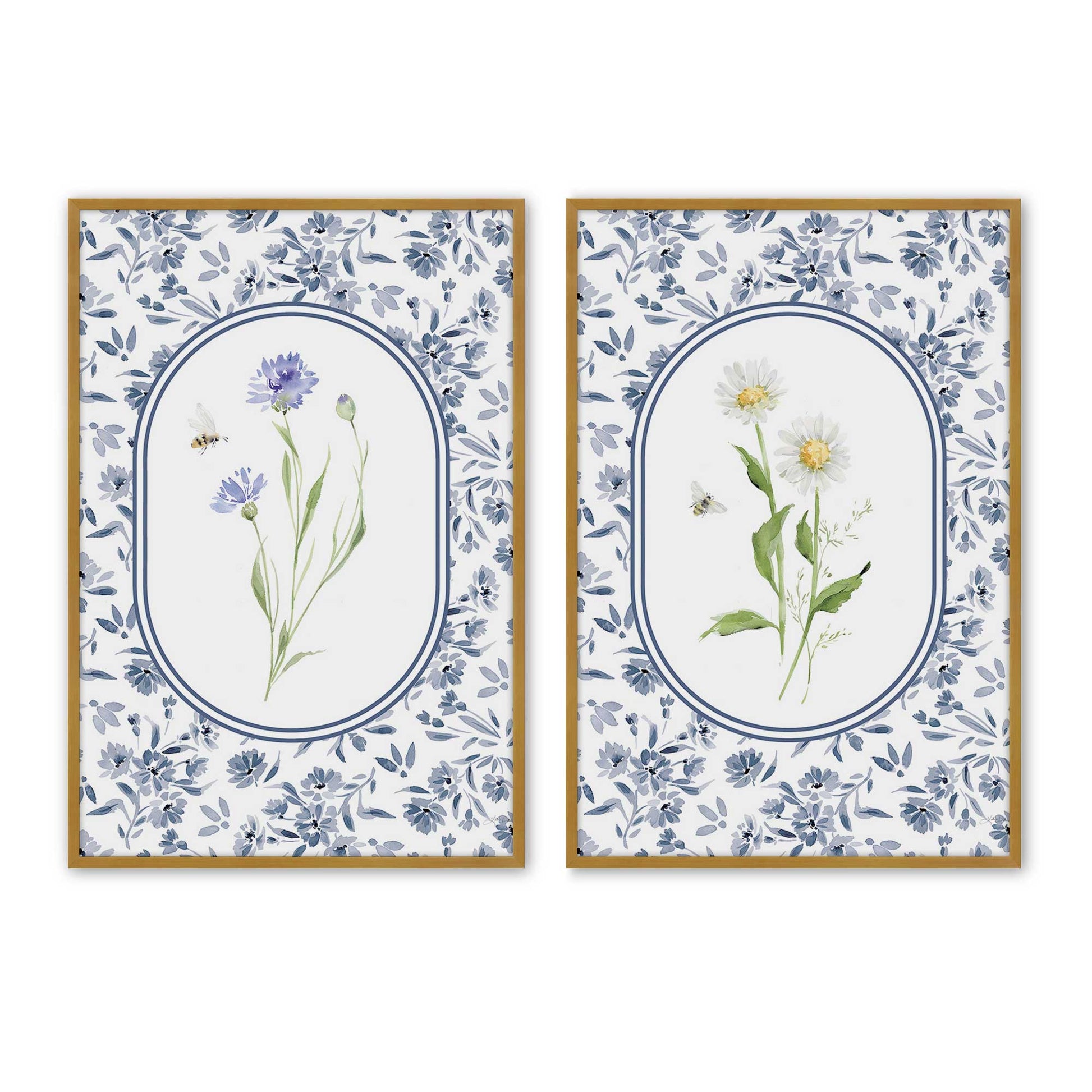 [Color:Polished Gold], Picture of art in a Polished Gold frame