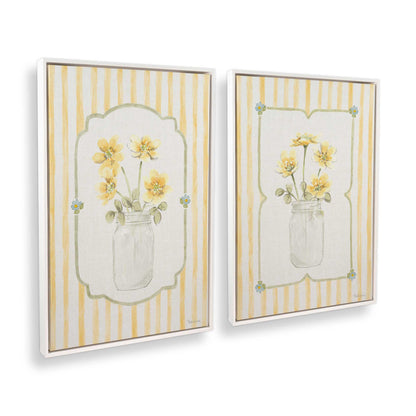 [Color:Opaque White], Picture of art in a White frame at an angle