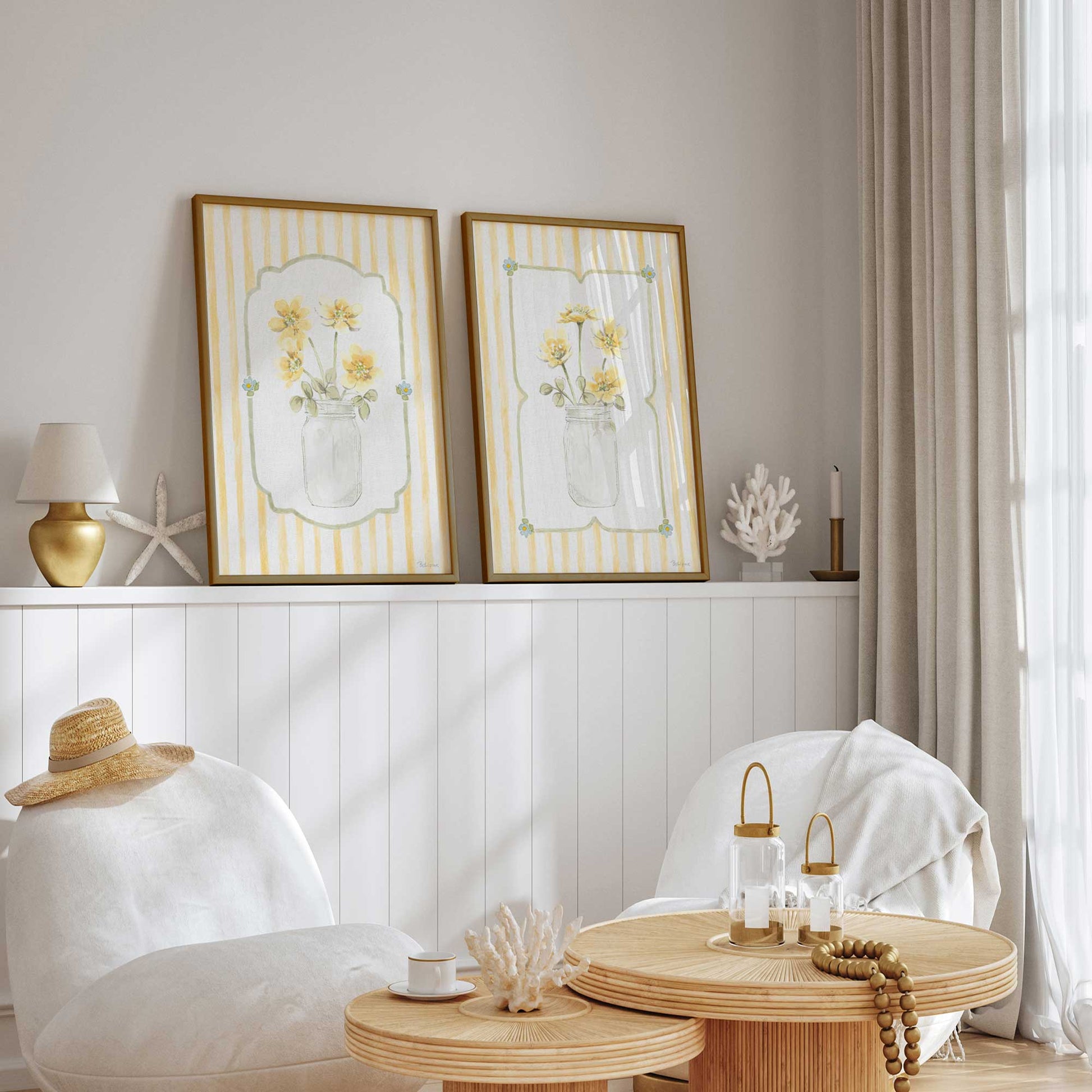 [Color:Polished Gold], Picture of art in a Polished Gold frame