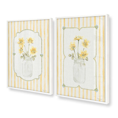[Color:Opaque White], Picture of art in a Opaque White frame at an angle