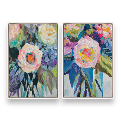 [Color:Opaque White], Picture of art in a White frame