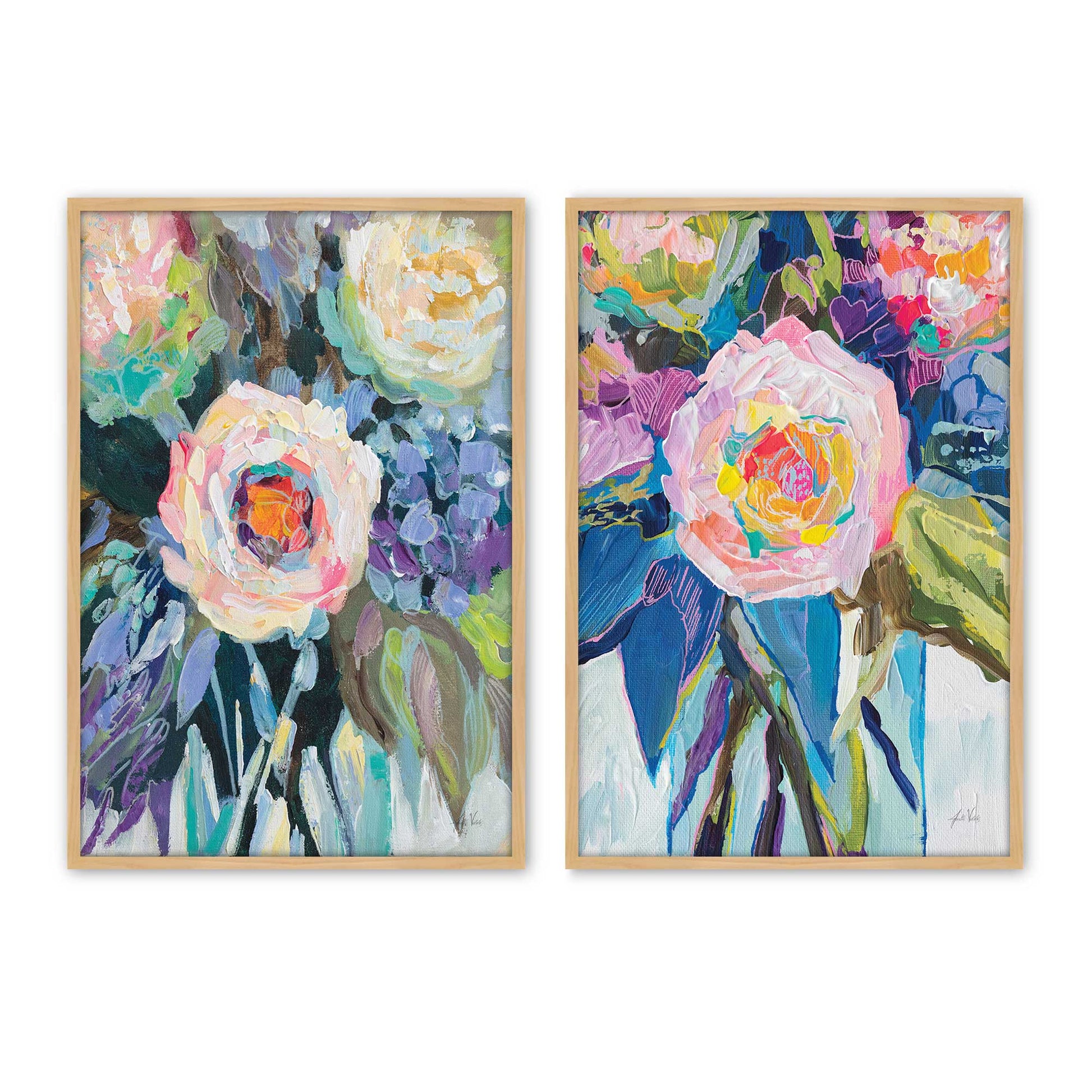 [Color:American Maple], Picture of art in a American Maple frame