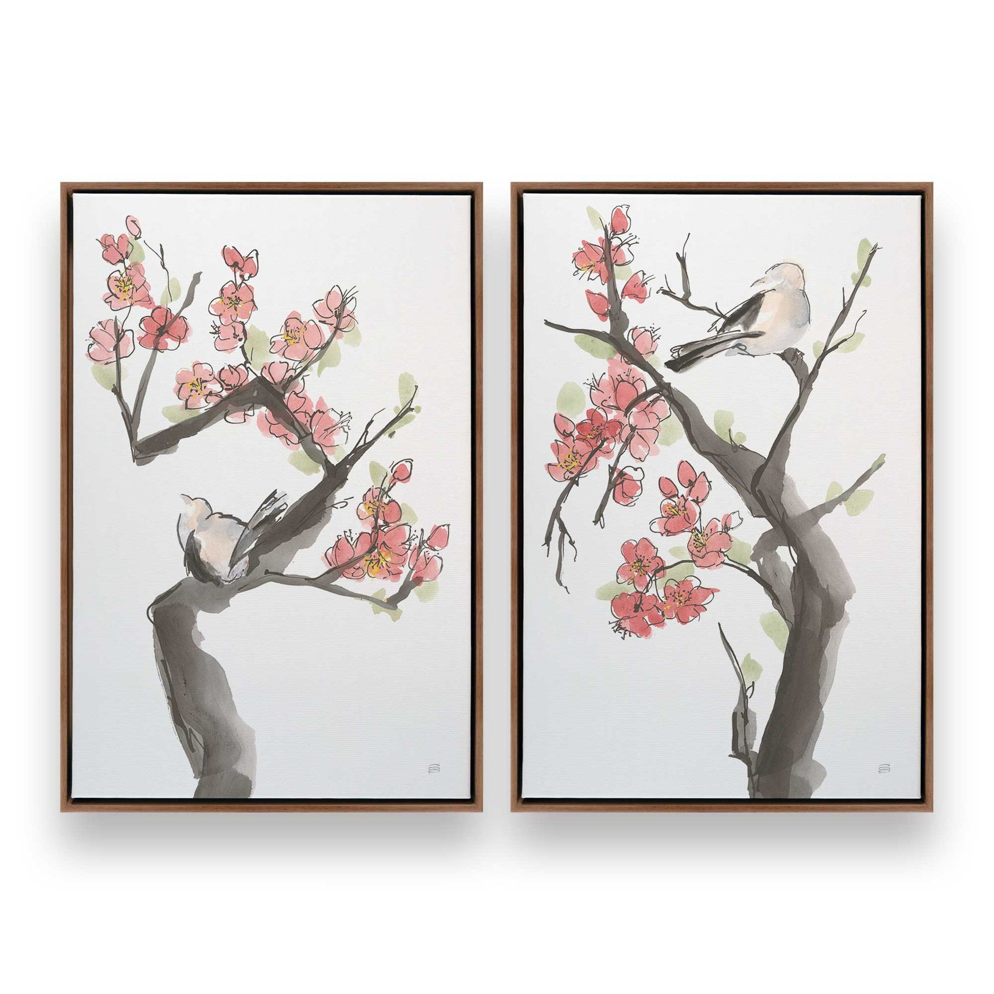 [Color:Walnut], Picture of art in a Walnut frame