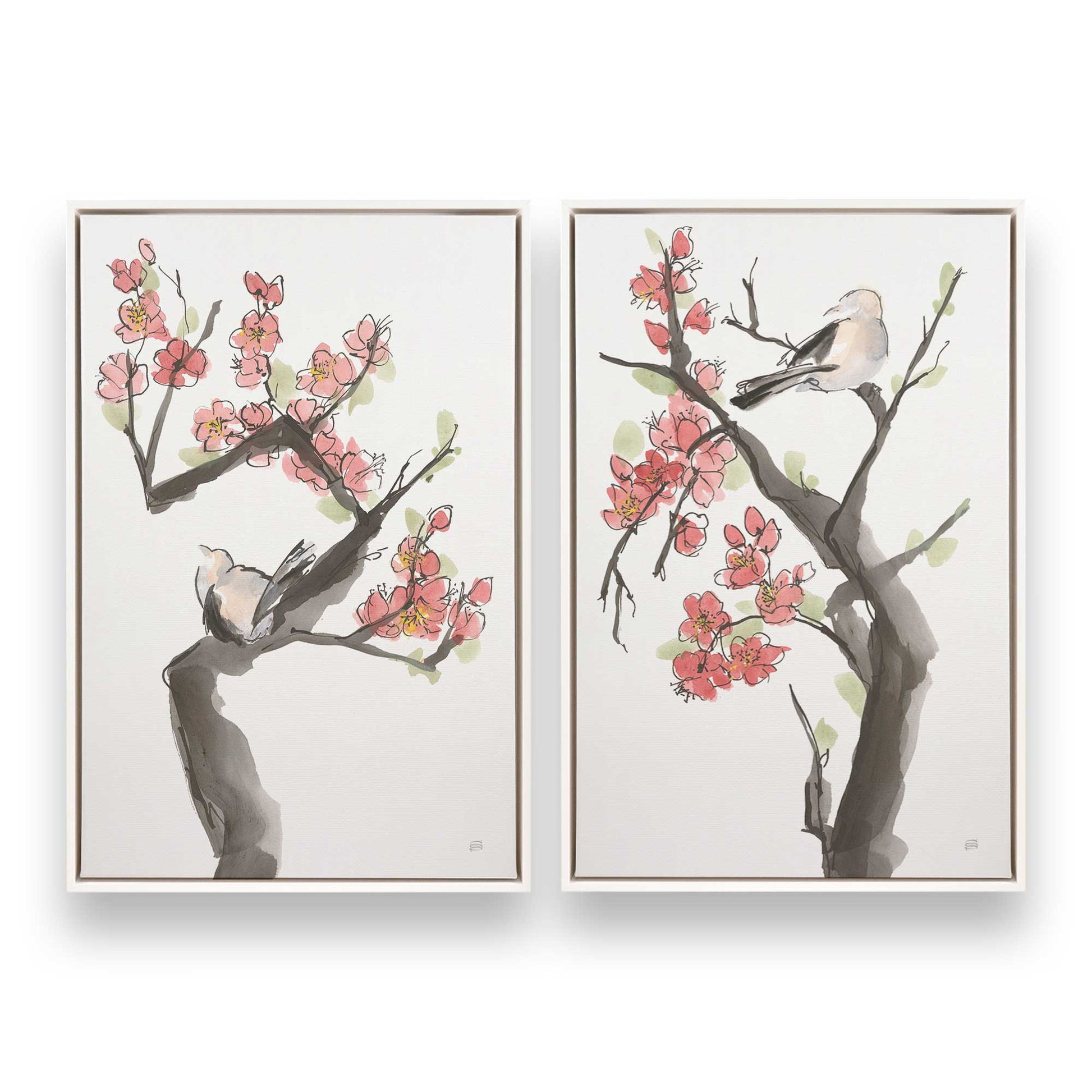 [Color:Opaque White], Picture of art in a White frame