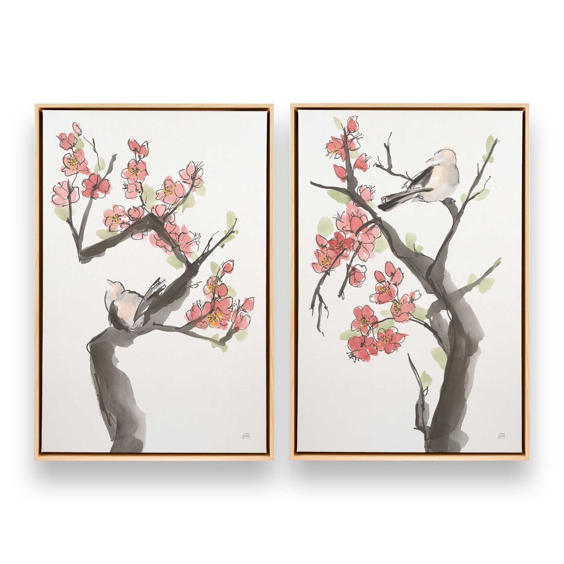 [Color:American Maple], Picture of art in a American Maple frame