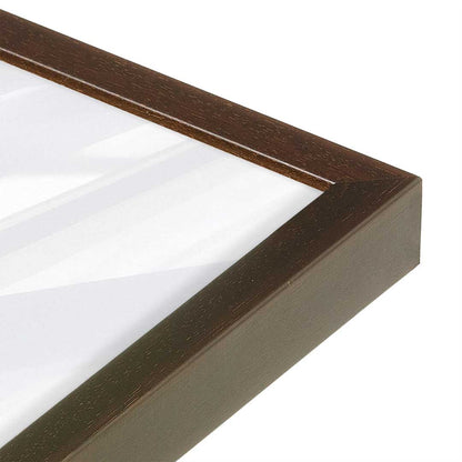 [Color:Belvinder Brown], Picture of art in a Belvinder Brown frame of the corner
