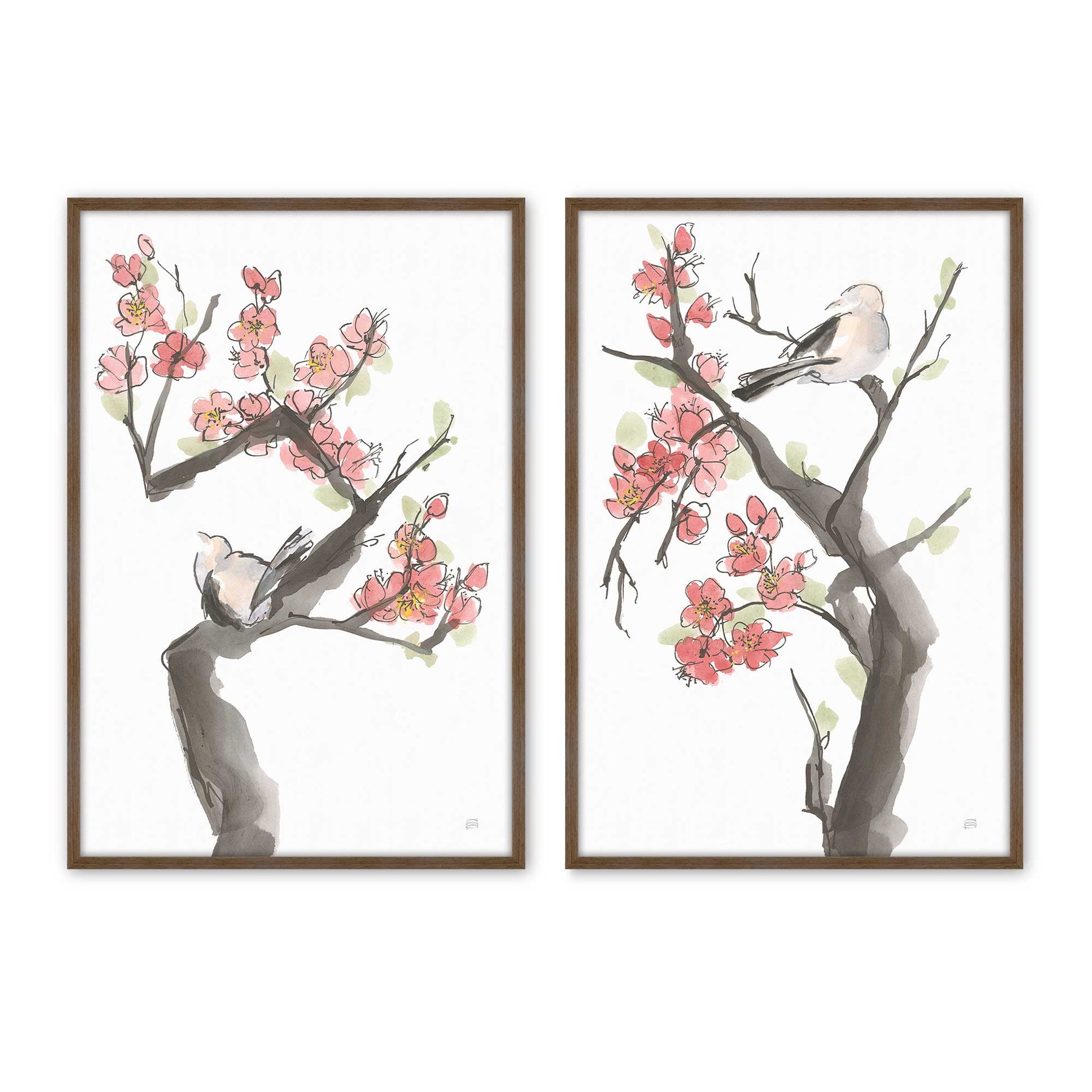 [Color:Walnut], Picture of art in a Walnut frame