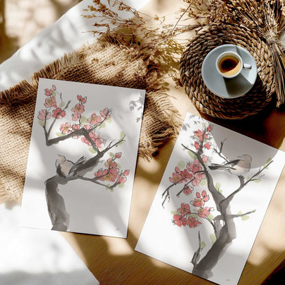 [color:Rolled Print], Picture in a room