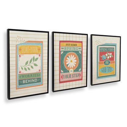 [Color:Satin Black], Picture of art in a Satin Black frame at an angle