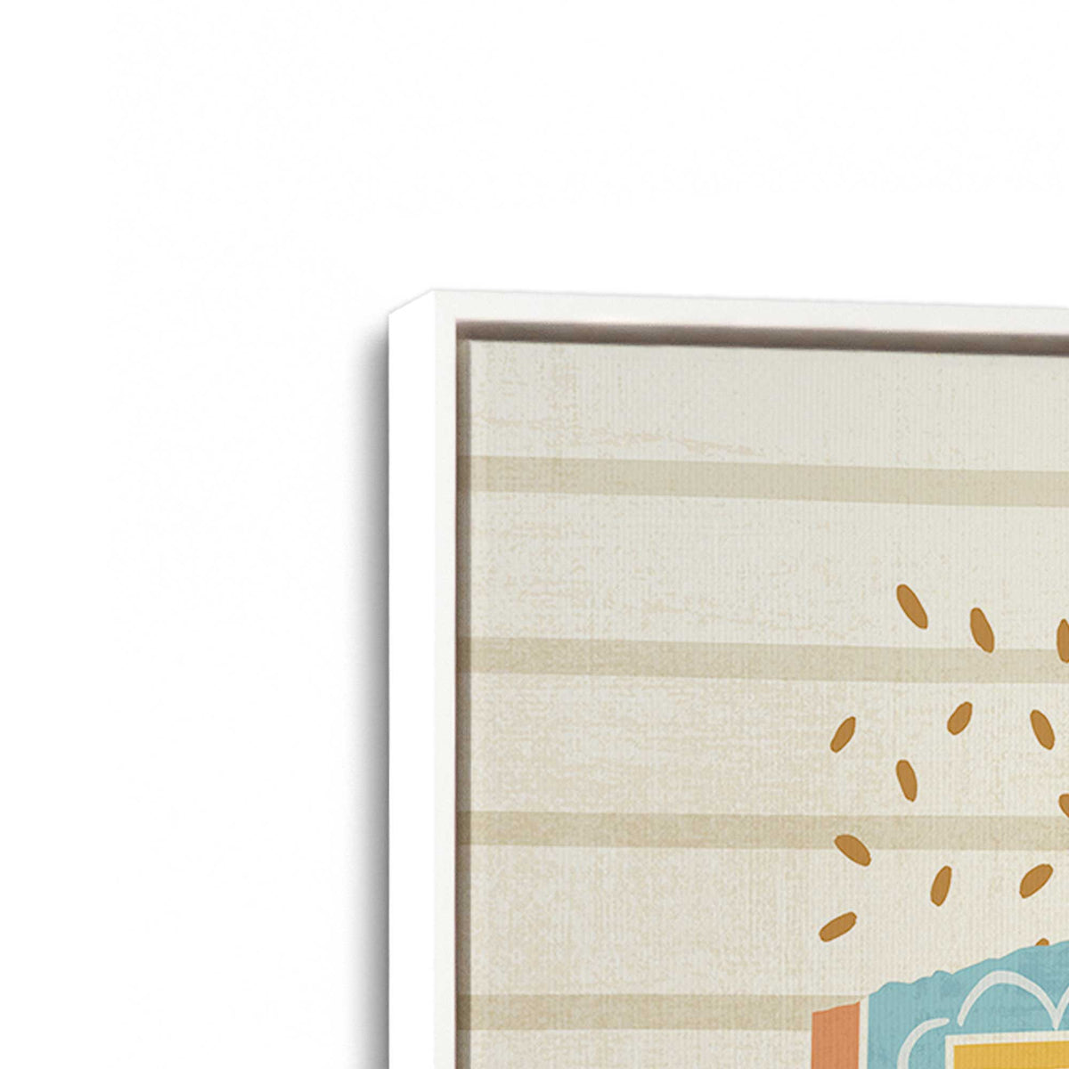 [Color:Opaque White], Picture of the corner of the art