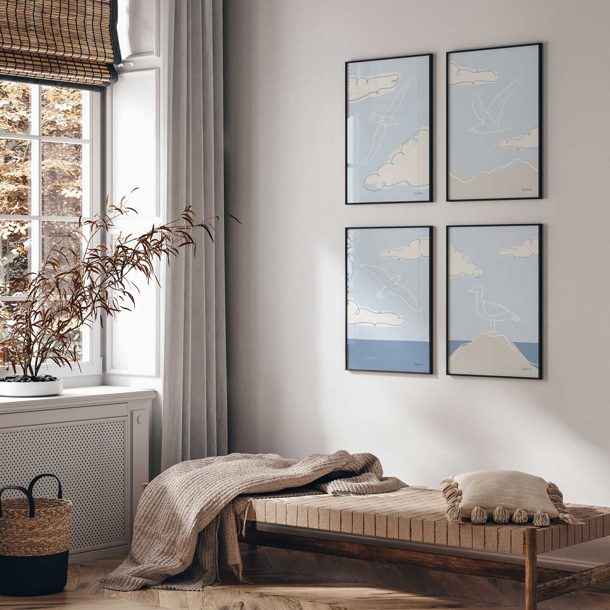 [Color:Polished Chrome], Picture of art in a Polished Chrome frame