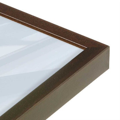 [Color:Belvinder Brown], Picture of art in a Belvinder Brown frame of the corner