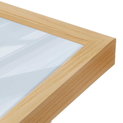 [Color:American Maple], Picture of art in an American Maple frame of the corner