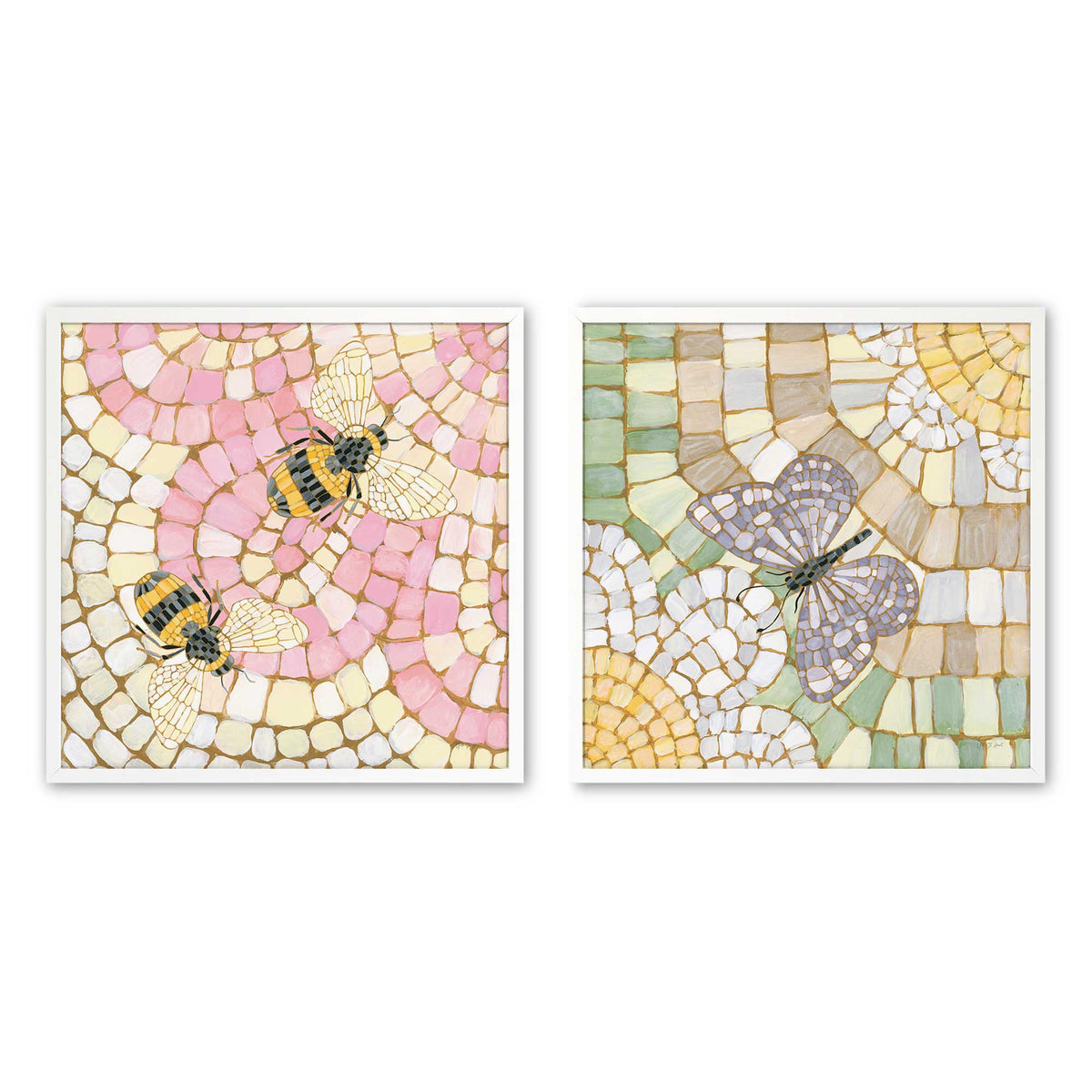 [Color:Opaque White], Picture of art in an Opaque White frame