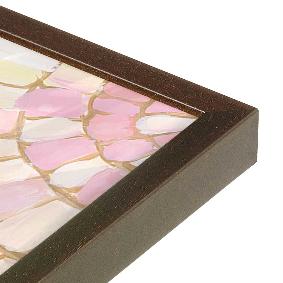 [Color:Belvinder Brown], Picture of art in a Belvinder Brown frame of the corner