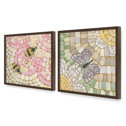 [Color:Belvinder Brown], Picture of art in a Belvinder Brown frame at an angle