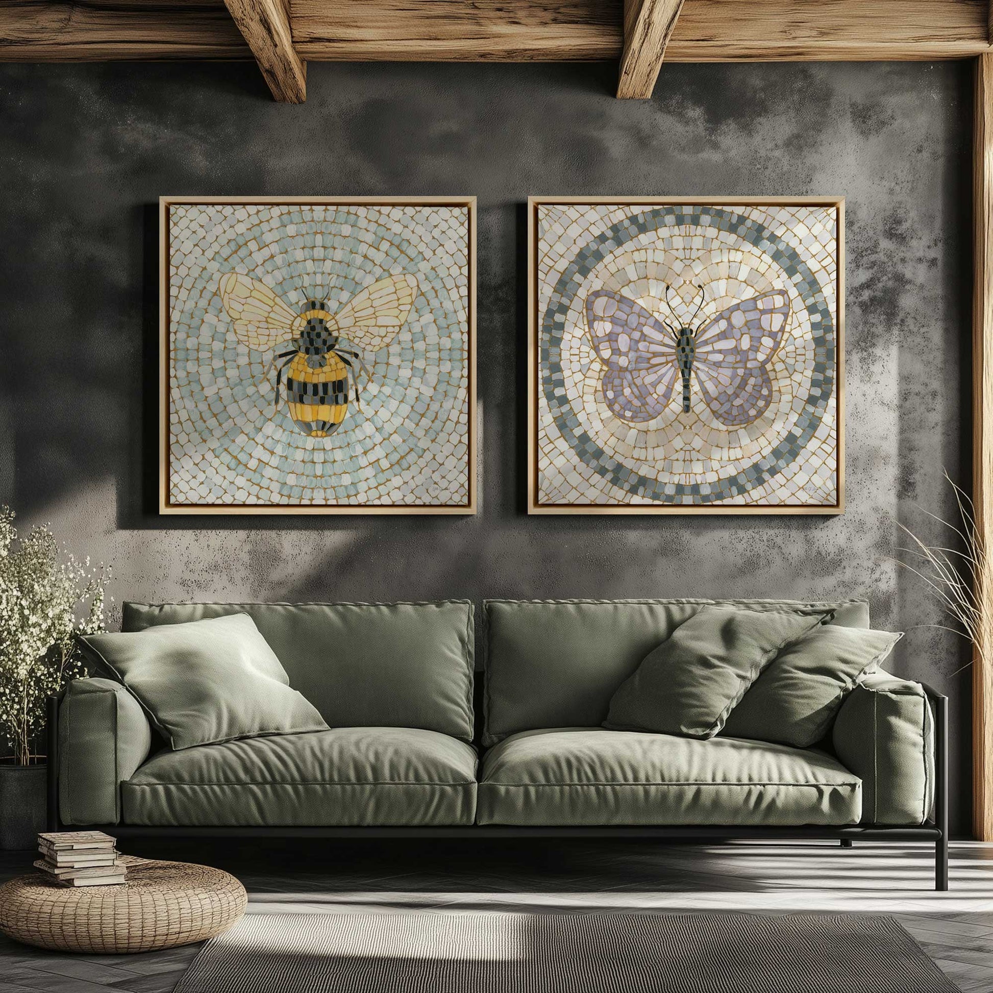 [Color:Polished Chrome], Picture of art in a Polished Chrome frame