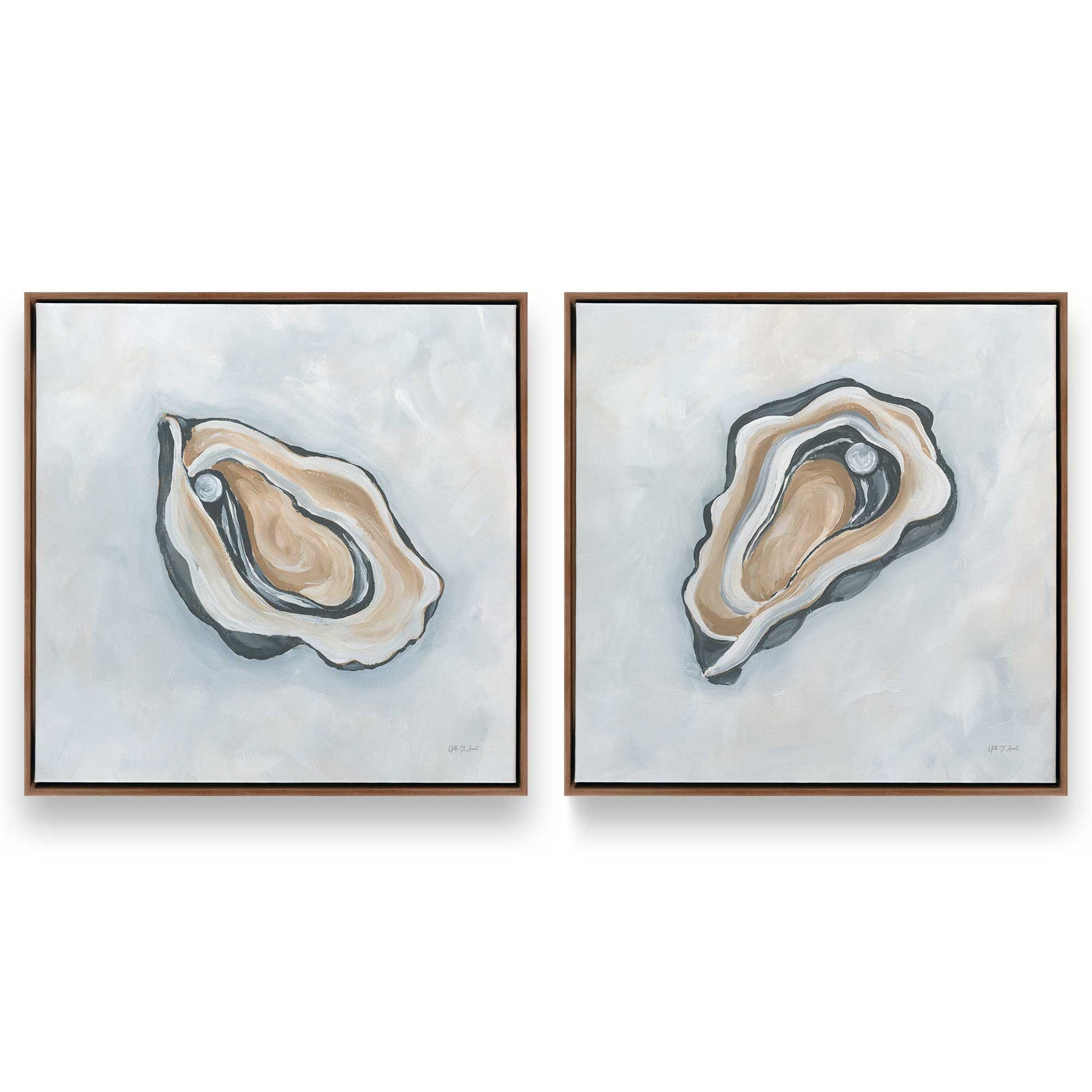 [Color:Walnut], Picture of art in a Walnut frame