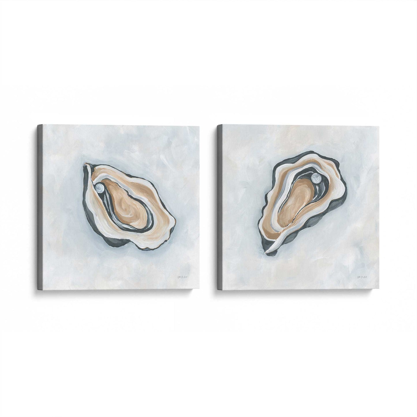 [Color:Stretched Canvas], Picture of the corner of the art