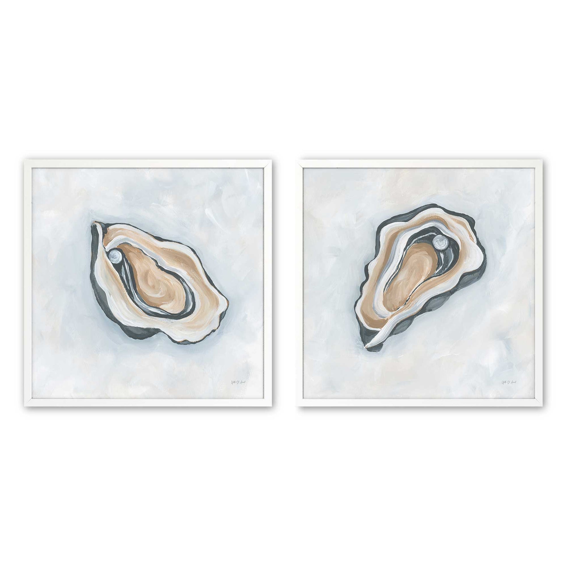 [Color:Opaque White], Picture of art in an Opaque White frame