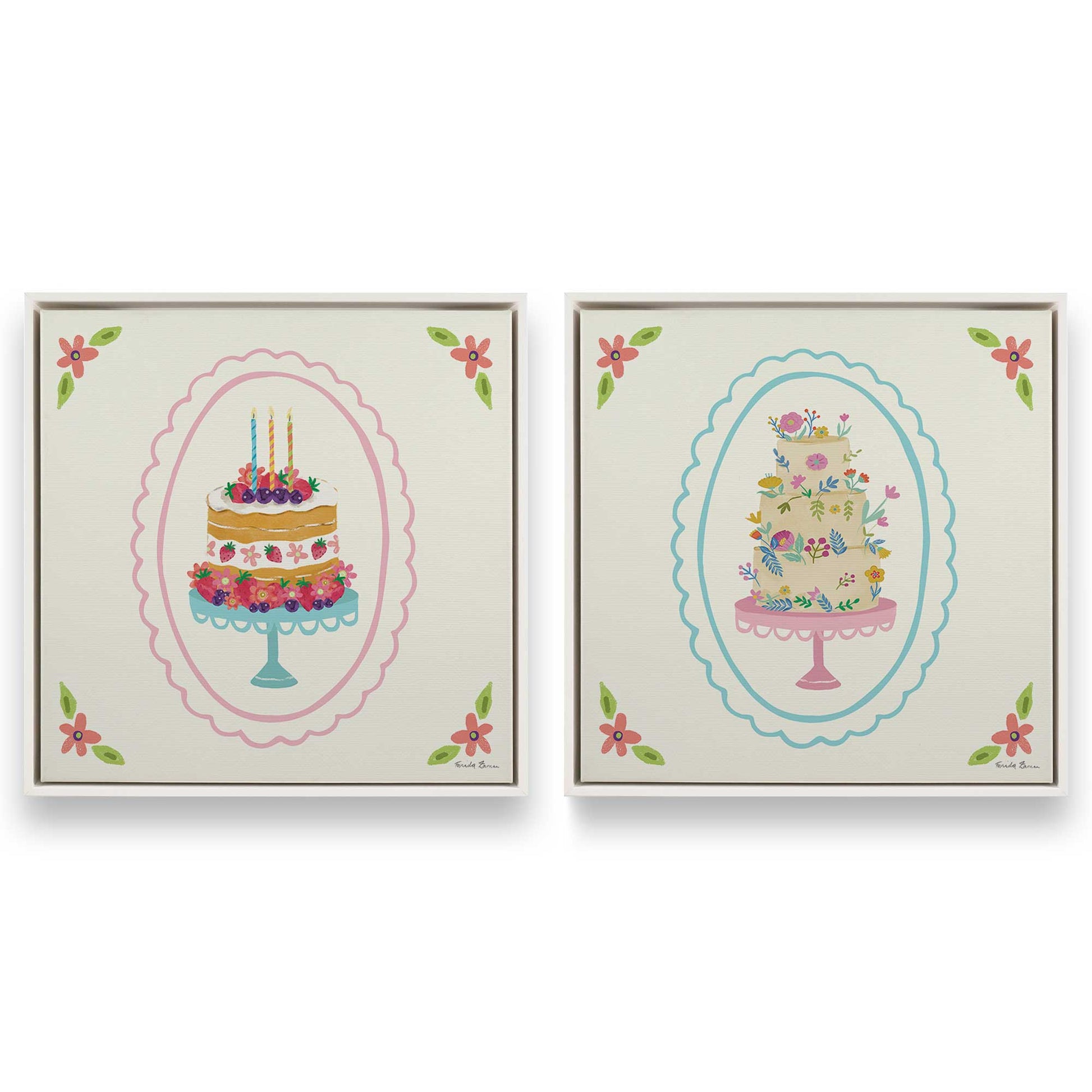 [Color:Opaque White], Picture of art in a White frame