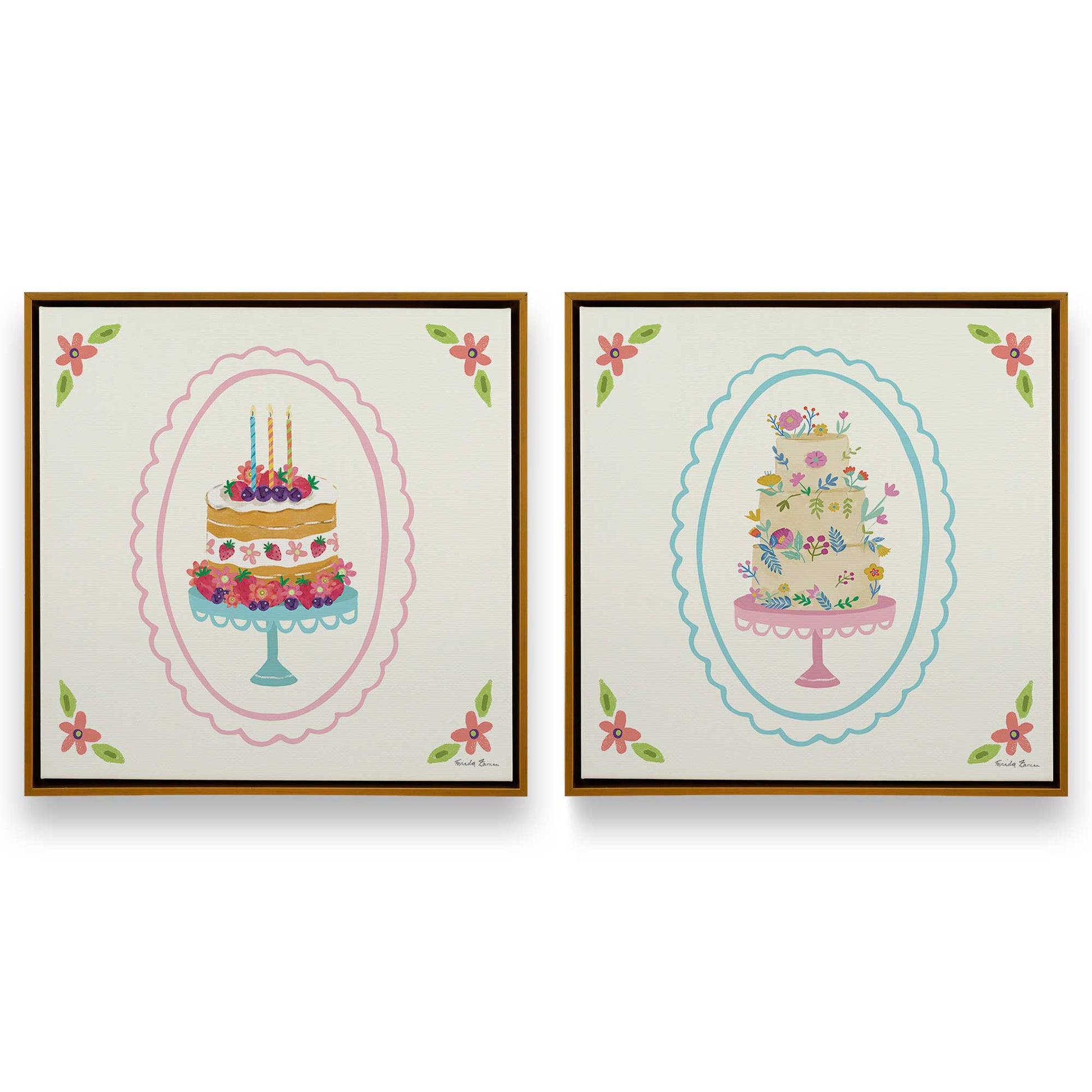 [Color:Polished Gold], Picture of art in a Polished Gold frame