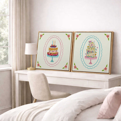 [Color:Walnut], Picture of art in a Walnut frame
