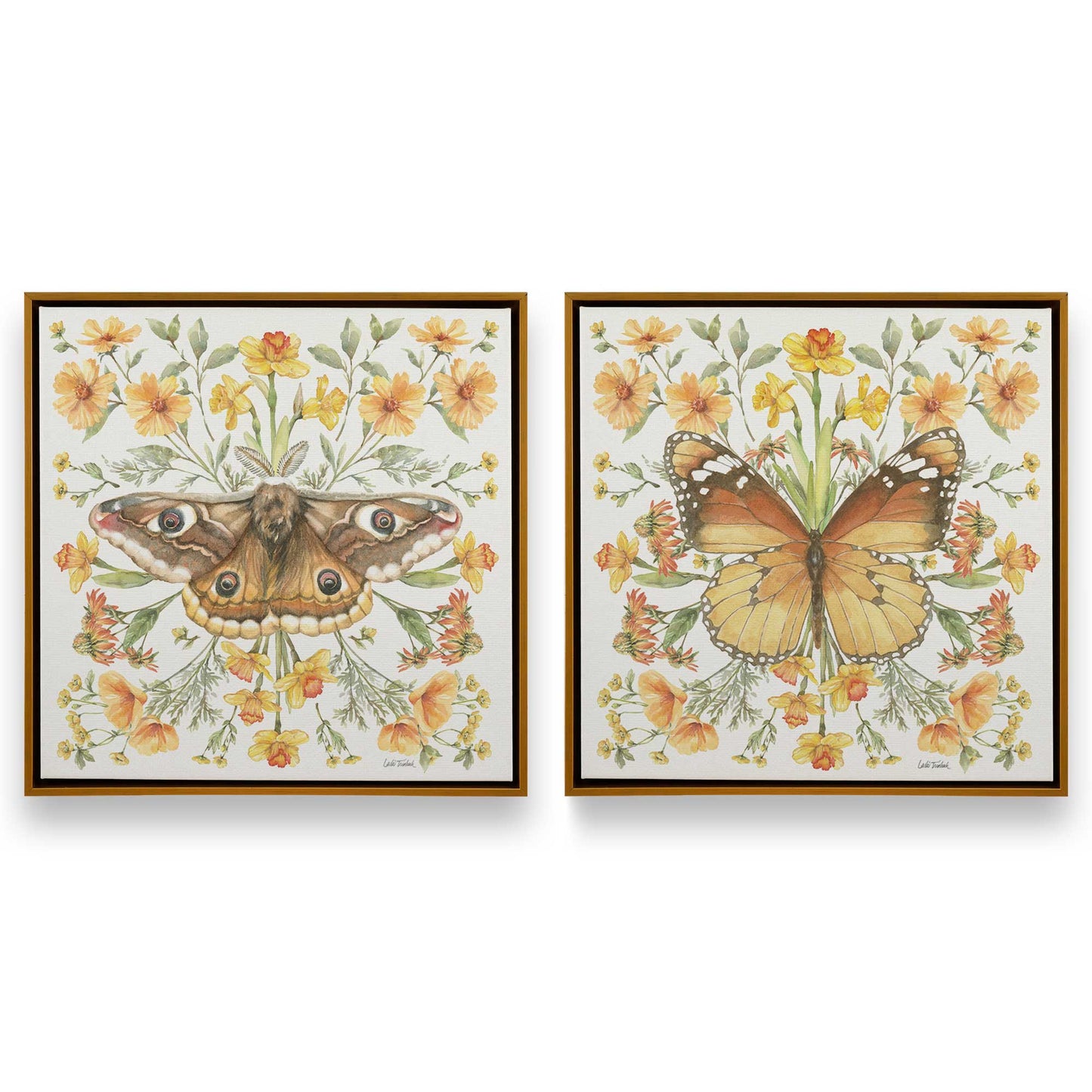 [Color:Polished Gold], Picture of art in a Polished Gold frame