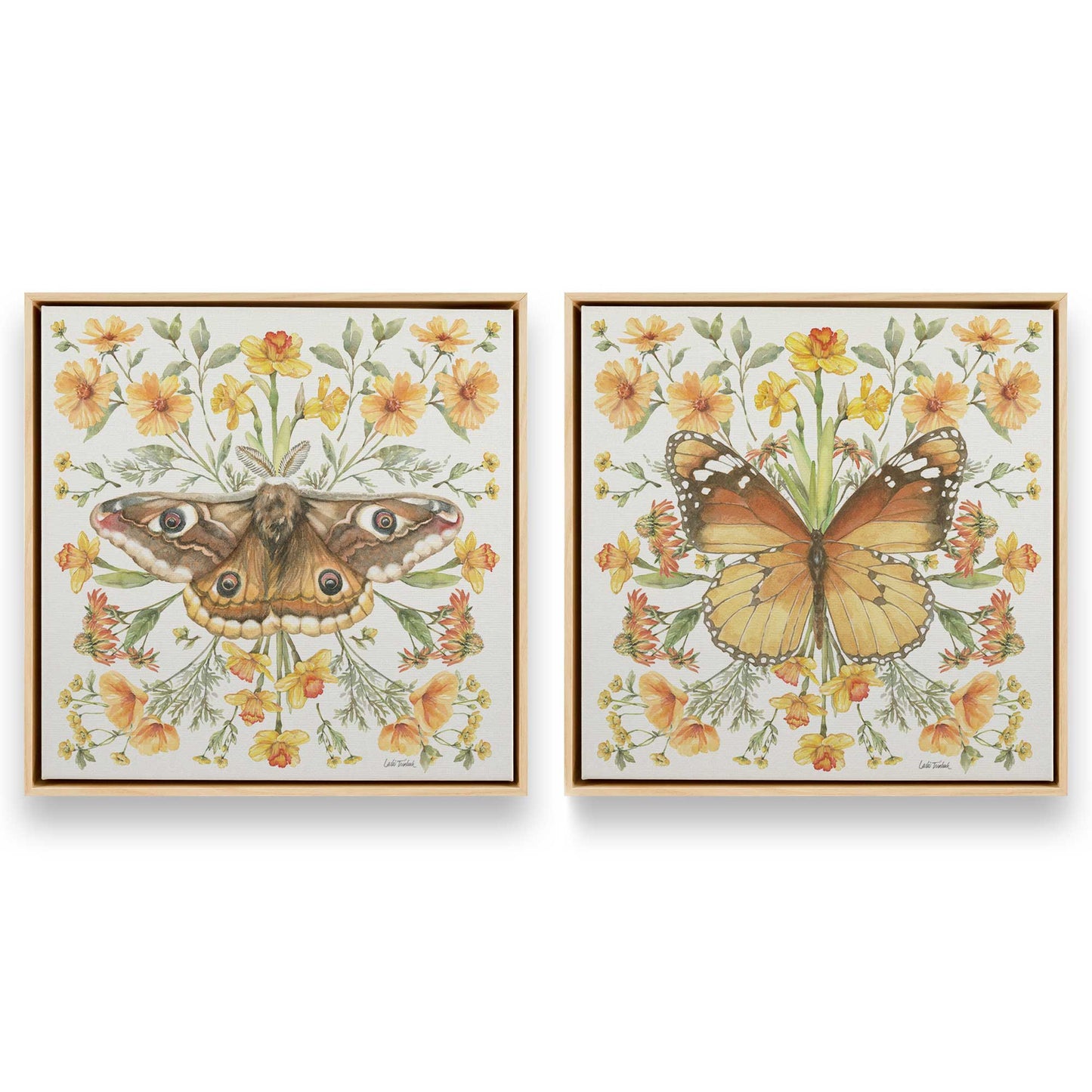 [Color:American Maple], Picture of art in an American Maple frame