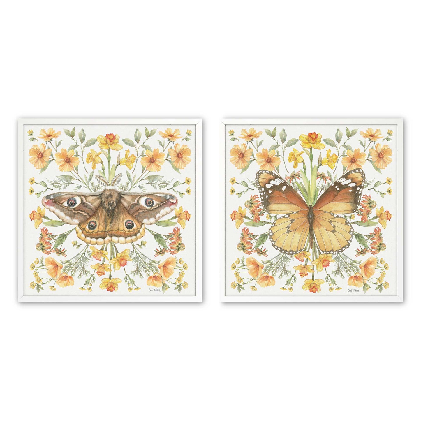 [Color:Opaque White], Picture of art in an Opaque White frame