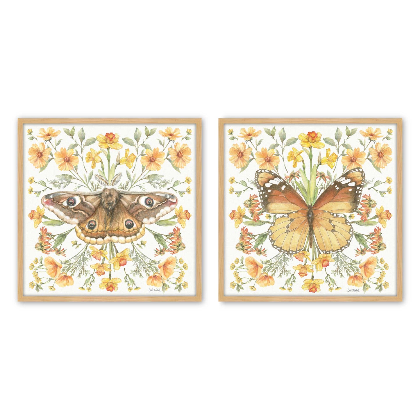 [Color:American Maple], Picture of art in an American Maple frame