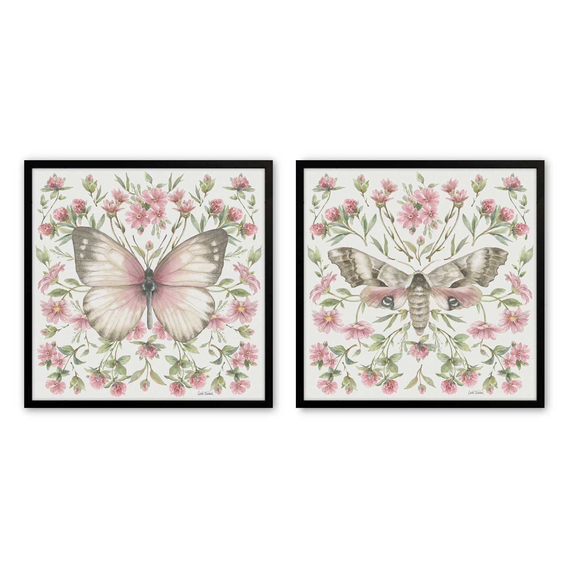 [Color:Satin Black], Picture of art in a Satin Black frame