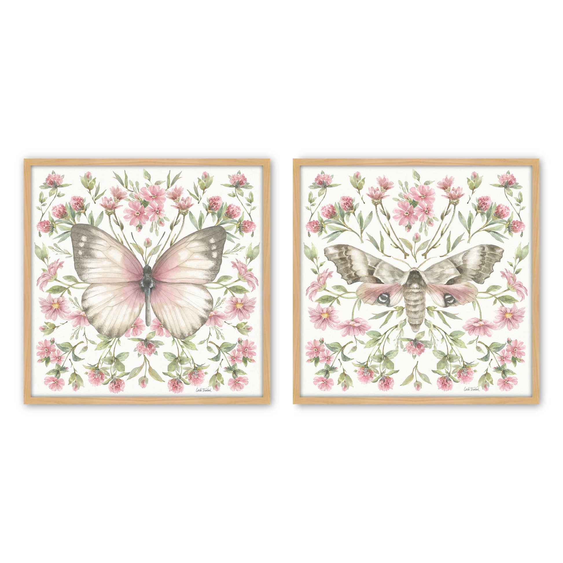 [Color:American Maple], Picture of art in an American Maple frame