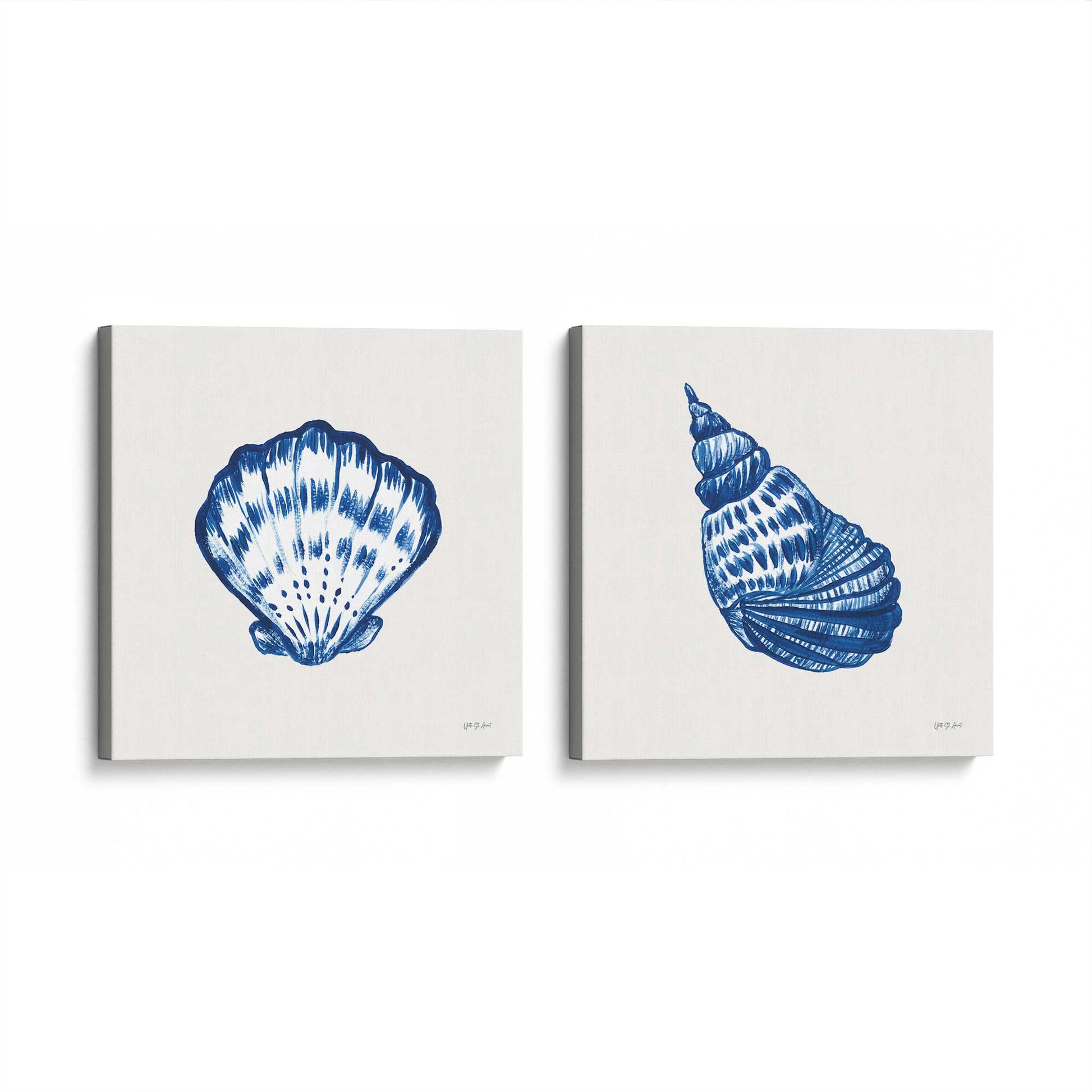 [Color:Stretched Canvas], Picture of the corner of the art