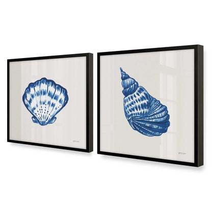 [Color:Satin Black], Picture of art in a Satin Black frame at an angle