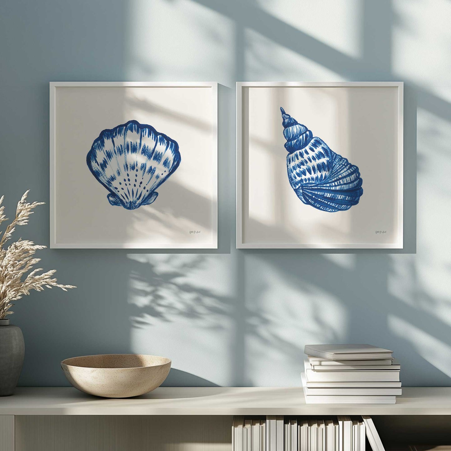 [Color:Belvinder Brown], Picture of art in a Belvinder Brown frame