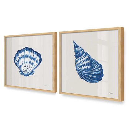 [Color:American Maple], Picture of art in an American Maple frame at an angle