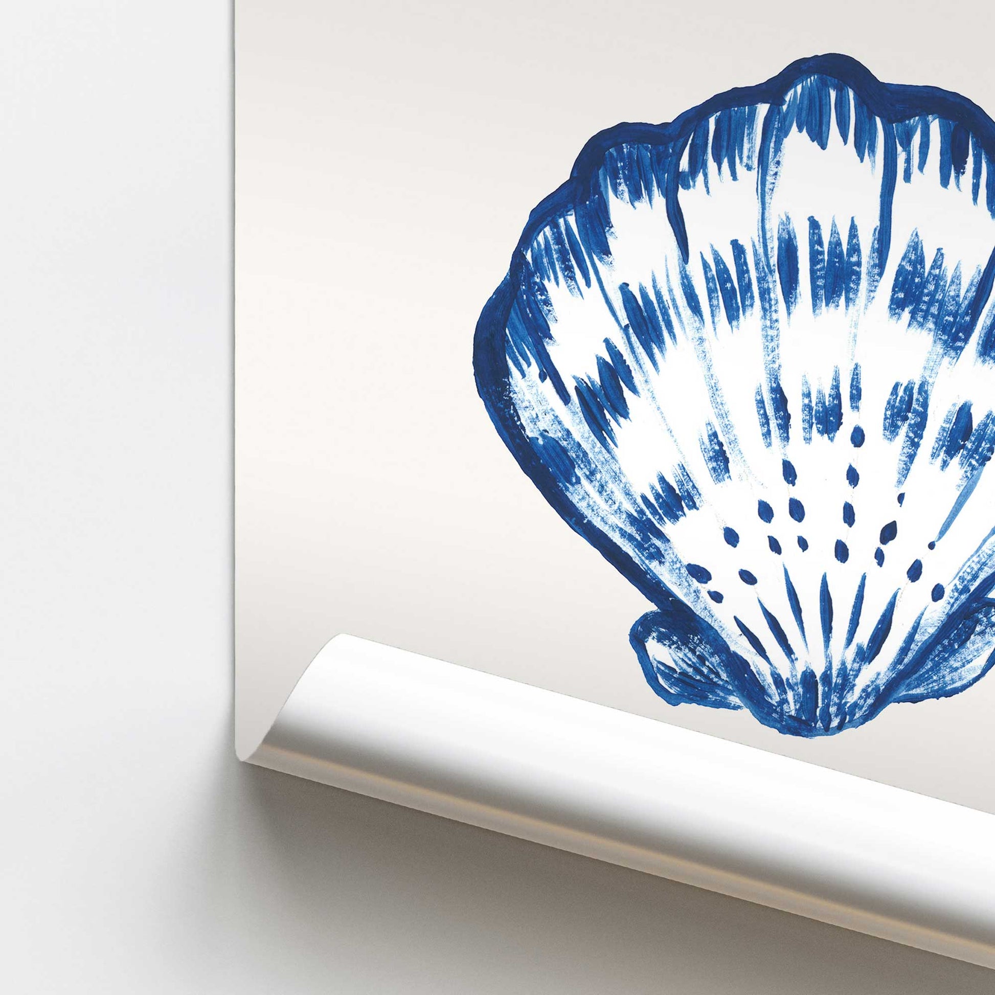 [color:Rolled Print], Picture of close up of art