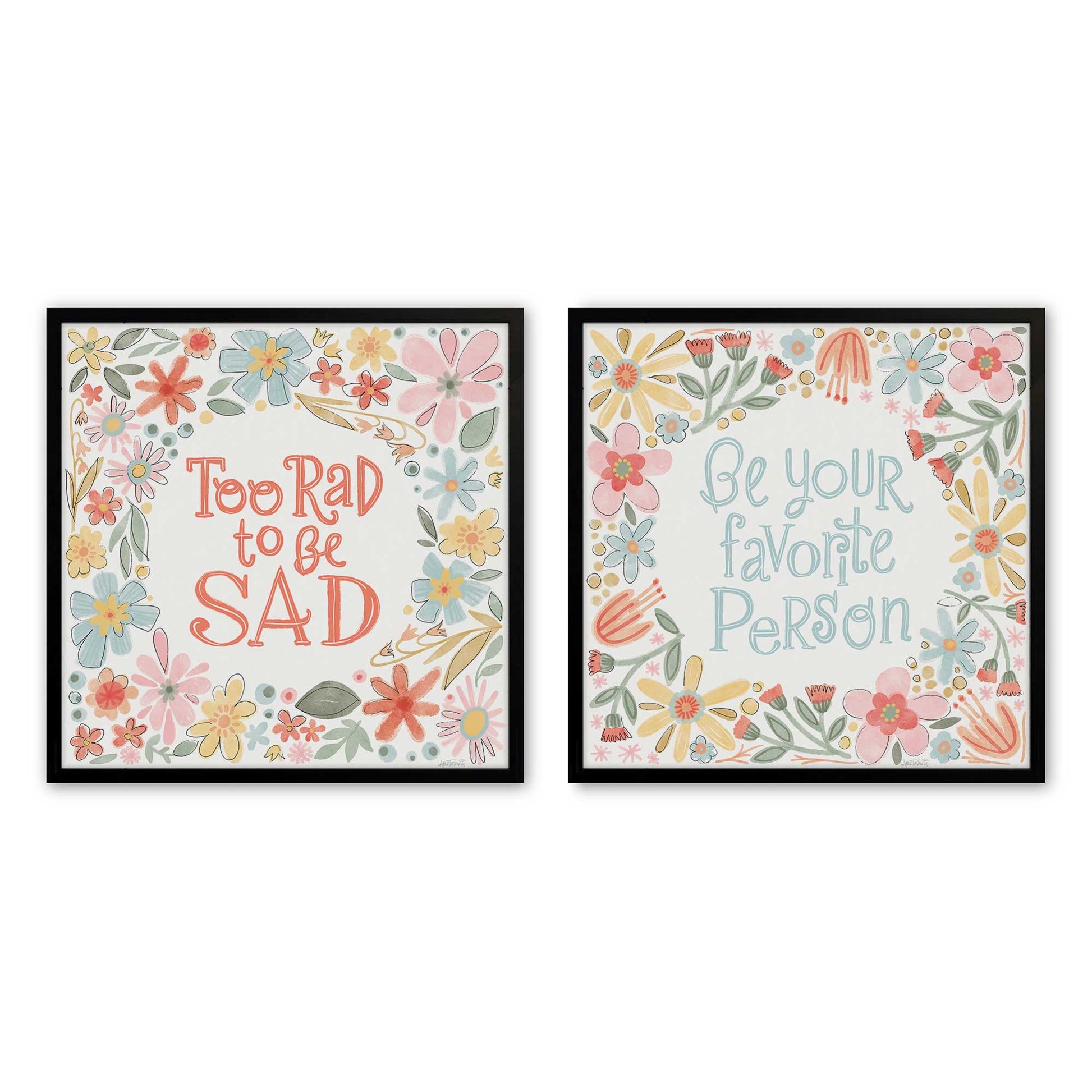[Color:Satin Black], Picture of art in a Satin Black frame