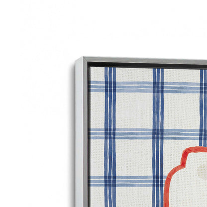 [Color:Polished Chrome], Picture of art in a Polished Chrome frame at an angle