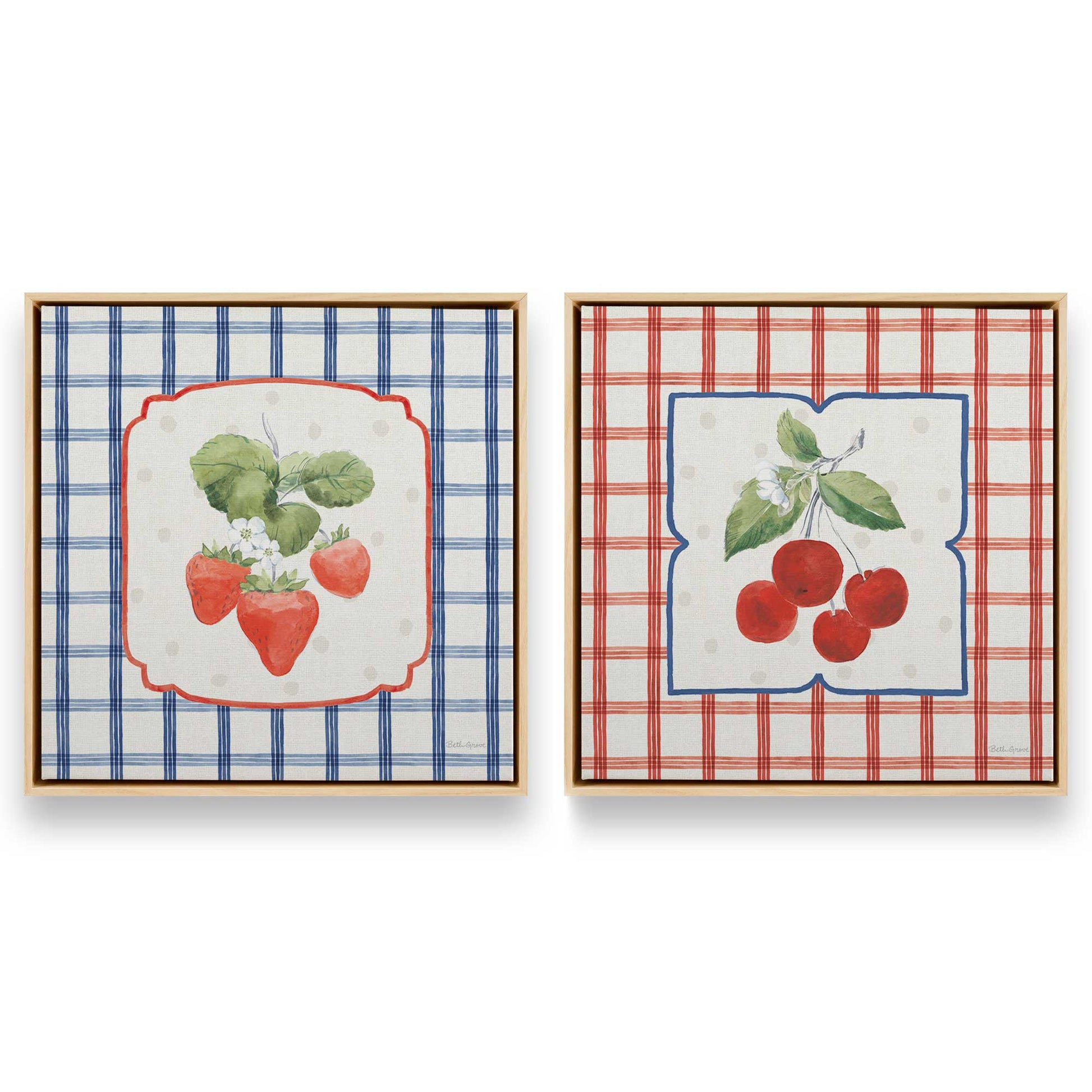 [Color:American Maple], Picture of art in an American Maple frame