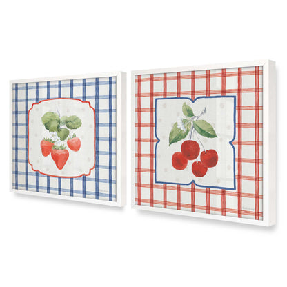 [Color:Opaque White], Picture of art in an Opaque White frame at an angle